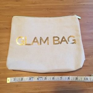 Sweet Water Decor ‘Glam Bag’ canvas makeup bag